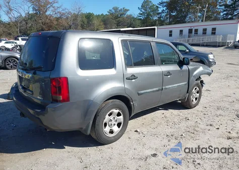 2011 Honda Pilot Lx из США, поврежденный, VIN 5FNYF4H25BB061332